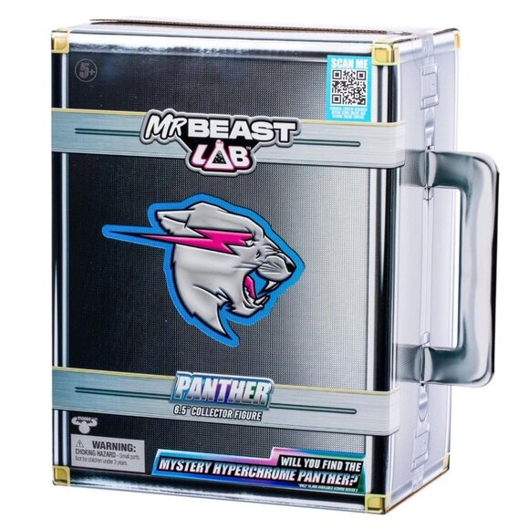 MrBeast Lab Apex Beast Neon Panther Collector Figure, Standing at 6.5 - Picture 1 of 7